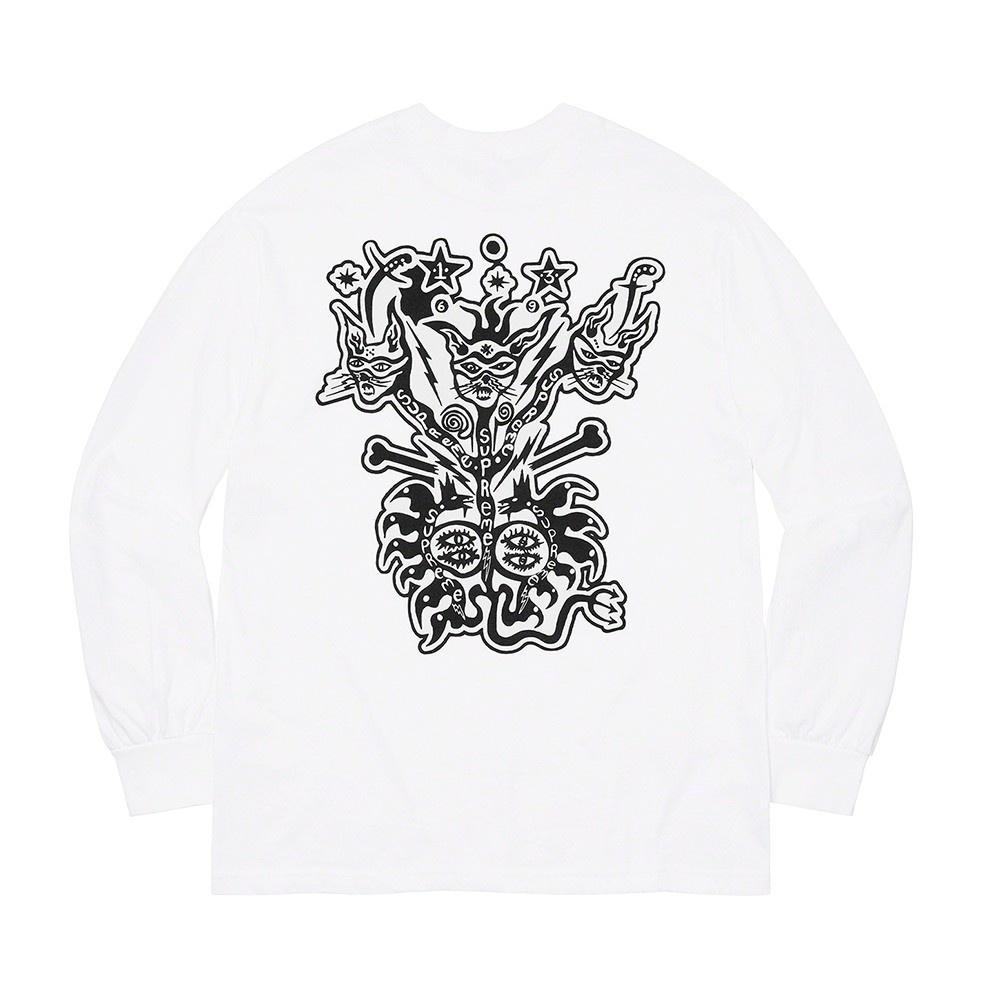 トップス Supreme Clayton Patterson L/S Tee M Supreme Clayton Patterson L S Tee (SS21) - $56