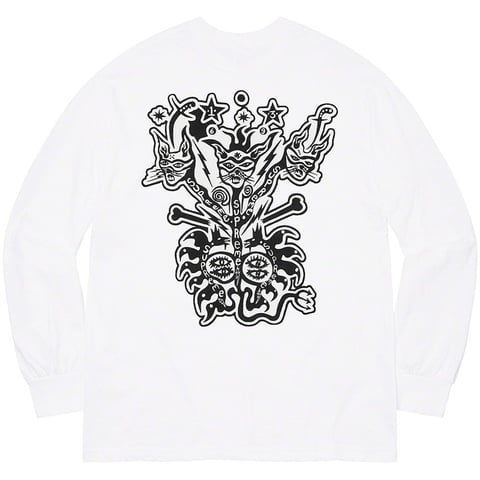 Supreme Clayton Patterson/Supreme L/S Tee - $56.00