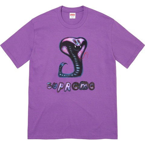 Supreme Snake Tee - Purple