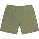 Supreme Gradient Piping Water Short (SS21) - Olive