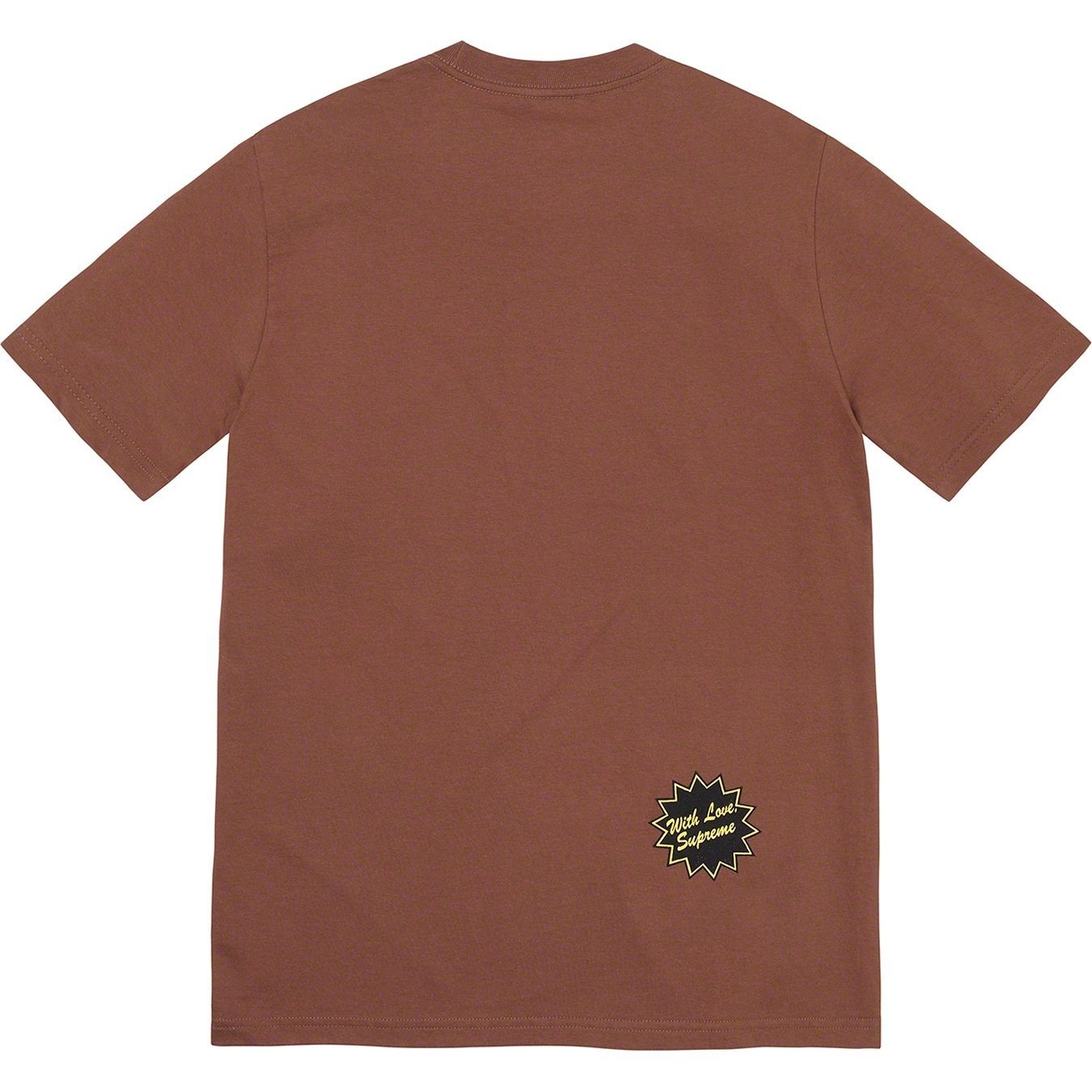 Supreme Jamie Reid Supreme Anarchy Tee (SS21) - Brown - $44