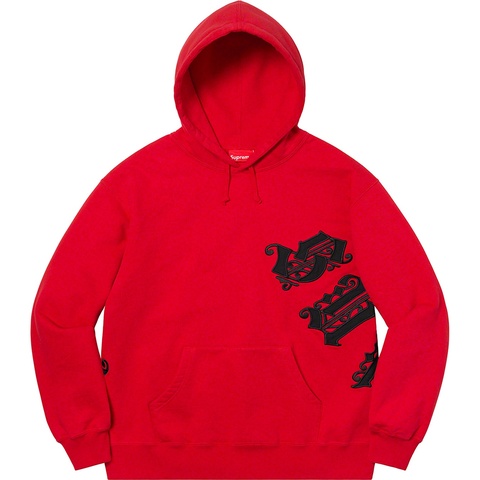 Old English Wrap Hooded Sweatshirt - Supreme