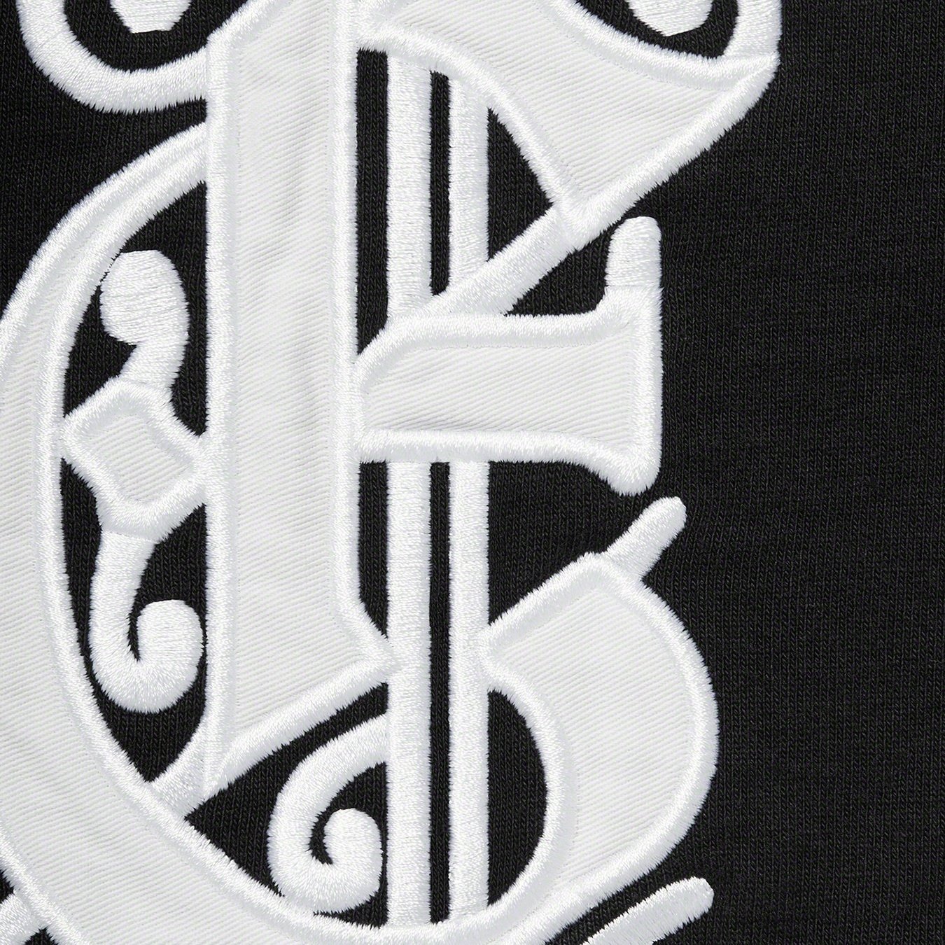 Supreme Old English Wrap Sweatpant (SS21) - Black - $148