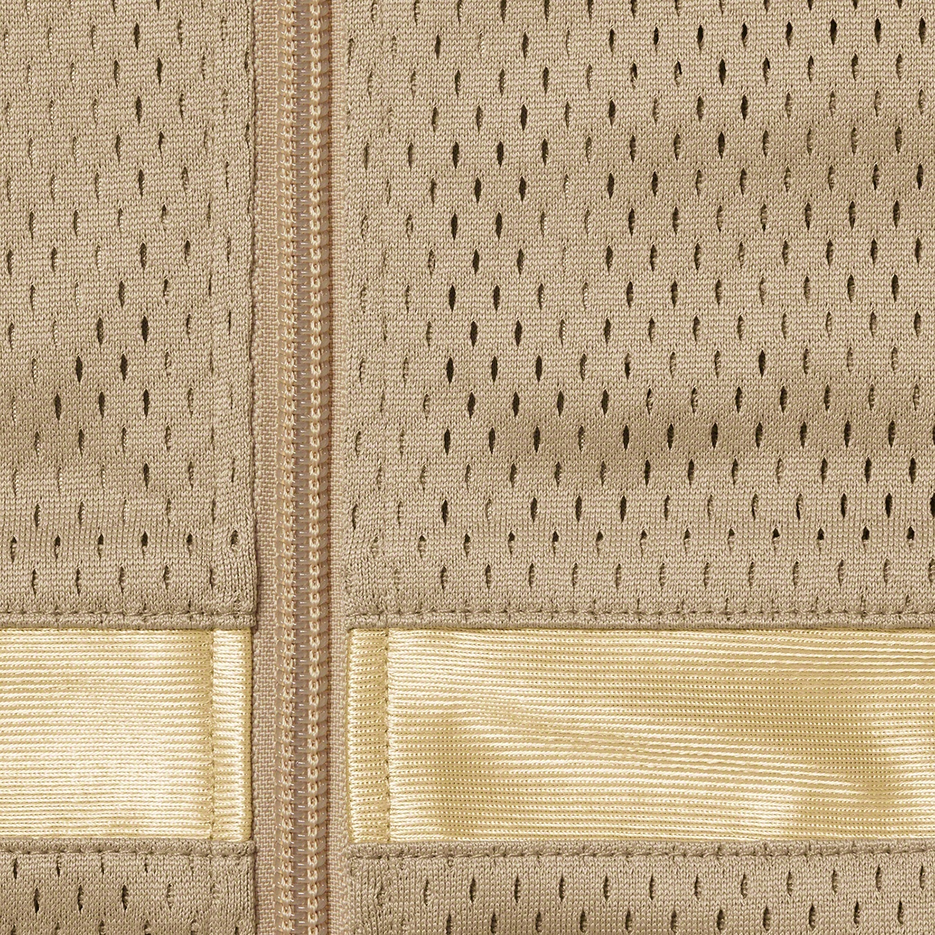 Supreme Mesh Warm Up Top (SS21) - Tan - $128