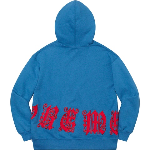 Old English Wrap Hooded Sweatshirt - Supreme