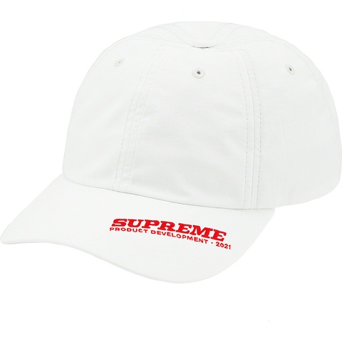 Supreme Visor Logo 6-Panel - White