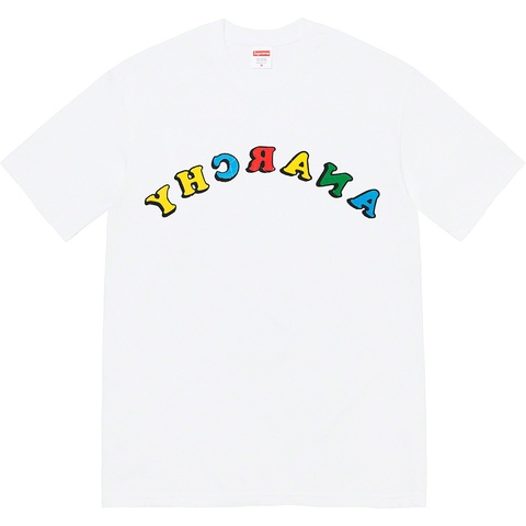 Supreme Jamie Reid/Supreme Anarchy Tee - White