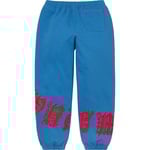 Supreme Old English Wrap Sweatpant (SS21) - Pale Royal