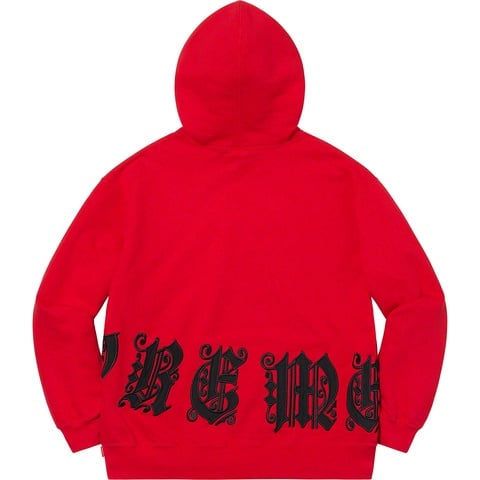Old English Wrap Hooded Sweatshirt - Supreme