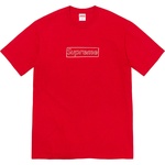 Supreme KAWS Chalk Logo Tee (SS21) - Red