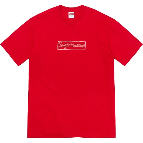 KAWS Chalk Logo Tee - spring/summer 2021 - Supreme