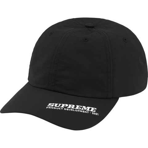 Supreme Visor Logo 6-Panel - Black