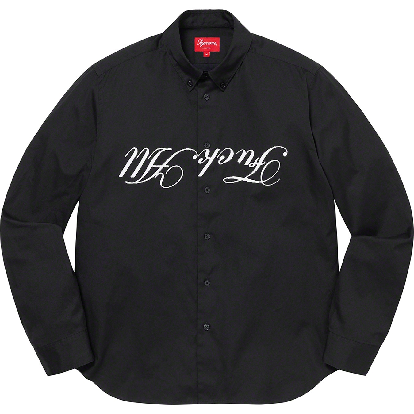 Supreme Jamie Reid Supreme Fuck All Shirt (SS21) - Black - $148