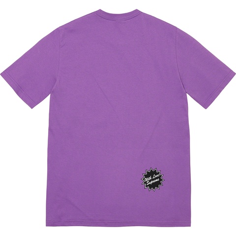 Supreme Jamie Reid/Supreme Anarchy Tee - Purple