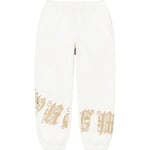 Supreme Old English Wrap Sweatpant (SS21) - White