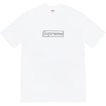 Supreme KAWS Chalk Logo Tee (SS21) - White
