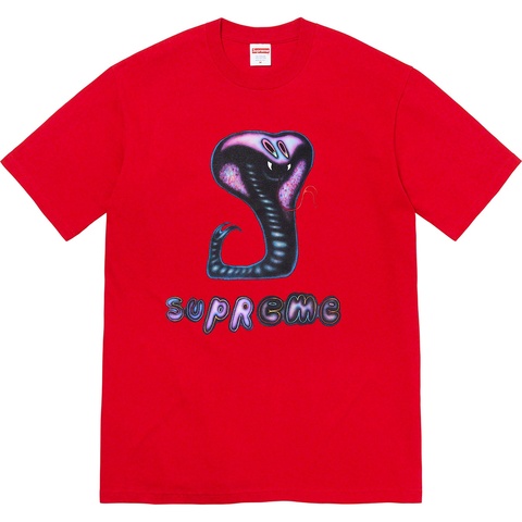 Supreme Snake Tee - Red