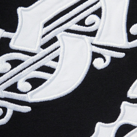 Supreme Old English Wrap Hooded Sweatshirt - Black