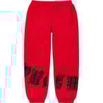 Supreme Old English Wrap Sweatpant (SS21) - Red