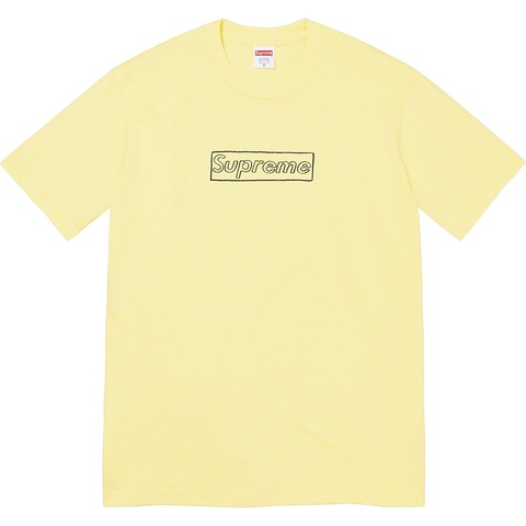 KAWS Chalk Logo Tee - spring/summer 2021 - Supreme