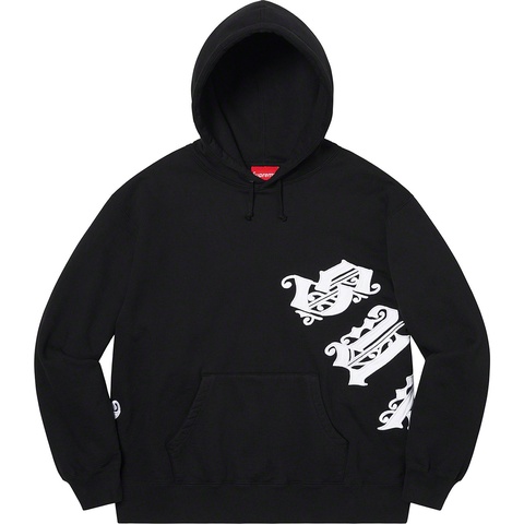 Old English Wrap Hooded Sweatshirt - Supreme