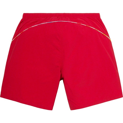 Supreme Gradient Piping Water Short - Red