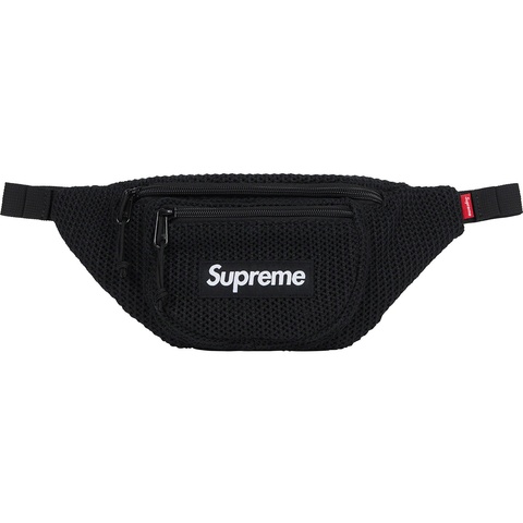 Supreme String Waist Bag - Black