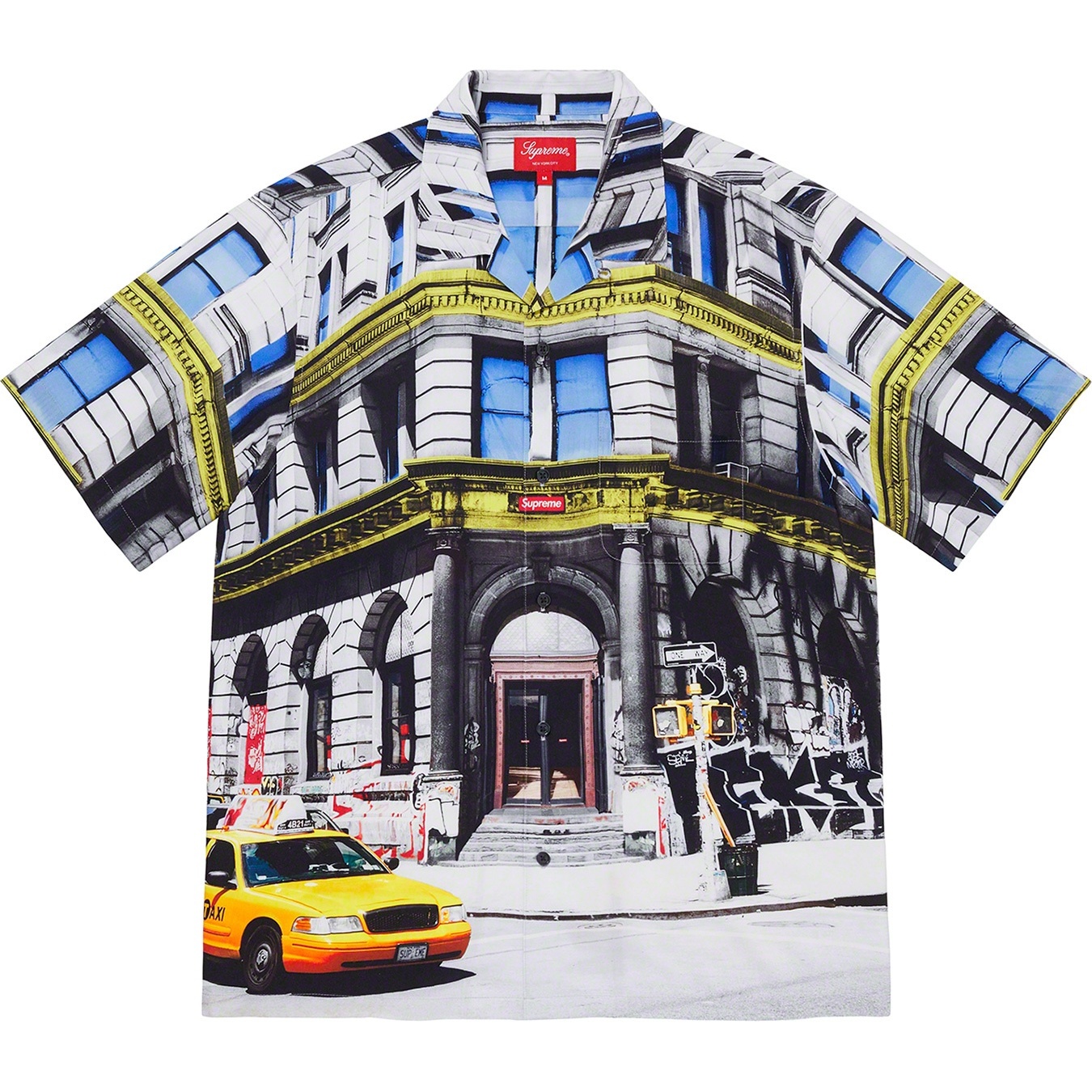 Supreme 190 Bowery Rayon S S Shirt (SS21) - Multicolor - $138