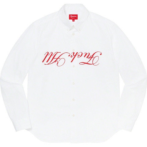 Supreme Jamie Reid/Supreme Fuck All Shirt - White