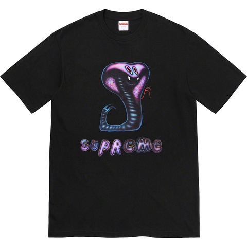 Supreme Snake Tee - Black