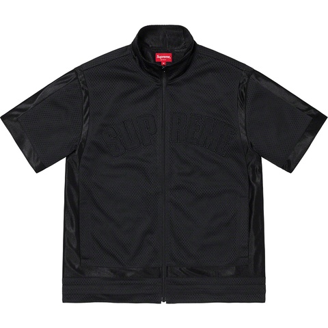 Supreme Mesh Warm Up Top - Black