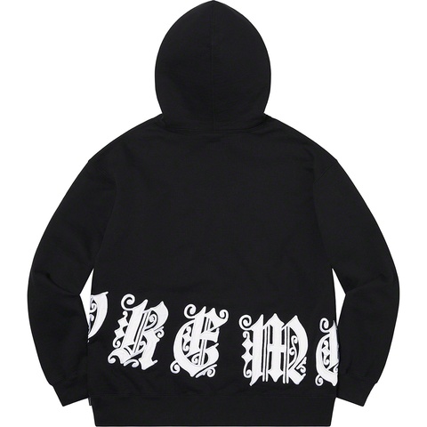 Old English Wrap Hooded Sweatshirt - Supreme