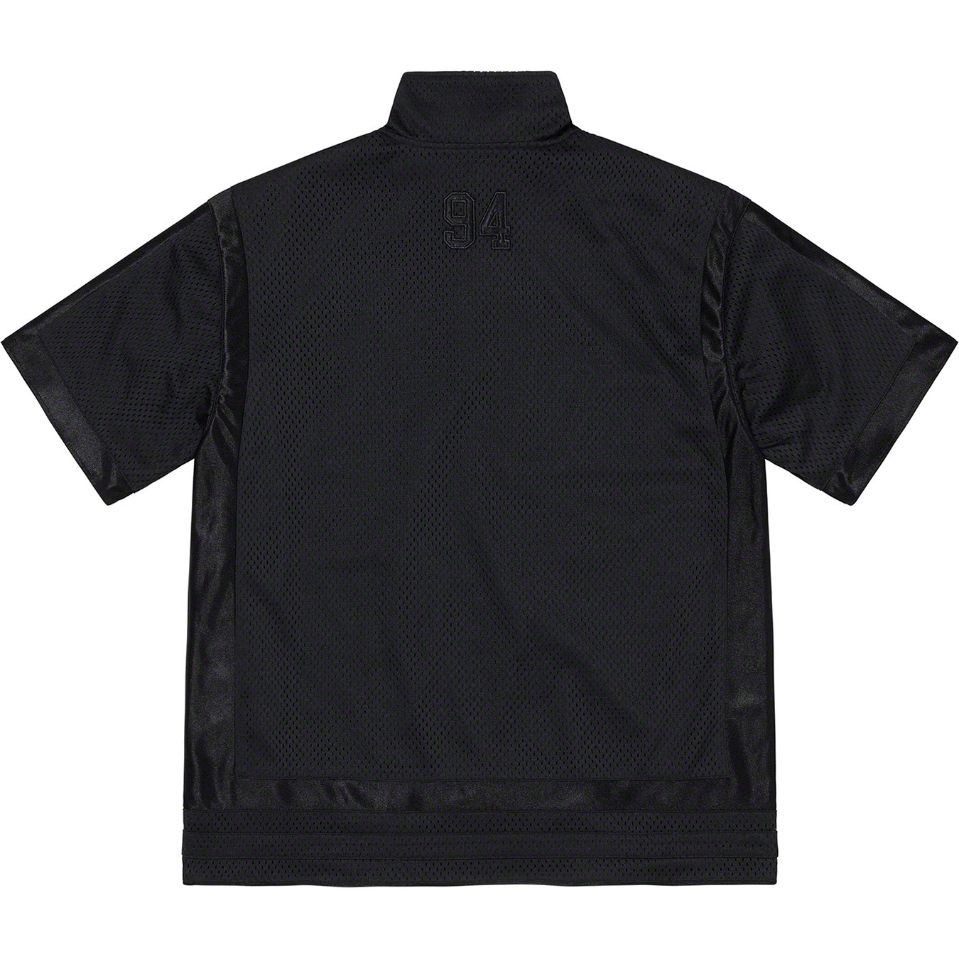 Supreme Mesh Warm Up Top (SS21) - Black - $128
