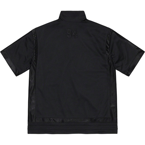 Supreme Mesh Warm Up Top - Black