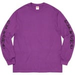 Supreme Clayton Patterson Supreme L S Tee (SS21) - Light Purple