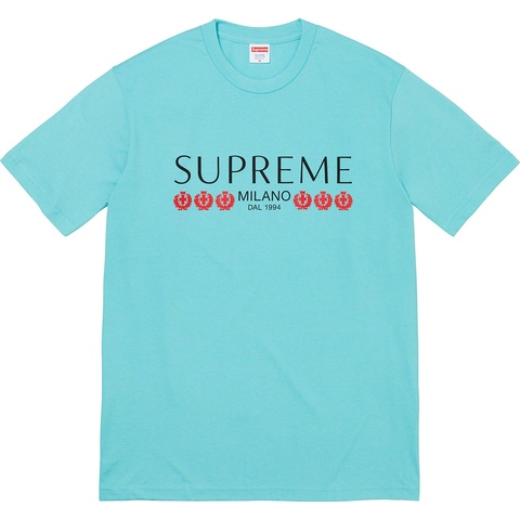 Supreme Milano Tee - Light Teal