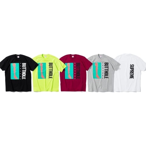 Supreme Supreme/Butthole Surfers Leg Tee - $44.00