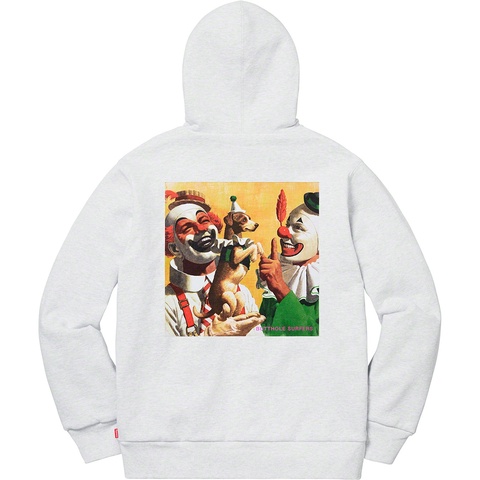 Supreme Supreme/Butthole Surfers Hooded Sweatshirt - Ash Grey