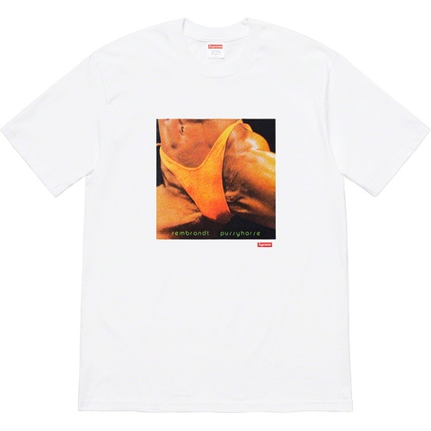 Supreme Supreme/Butthole SurfersRembrandt Pussyhorse Tee - White