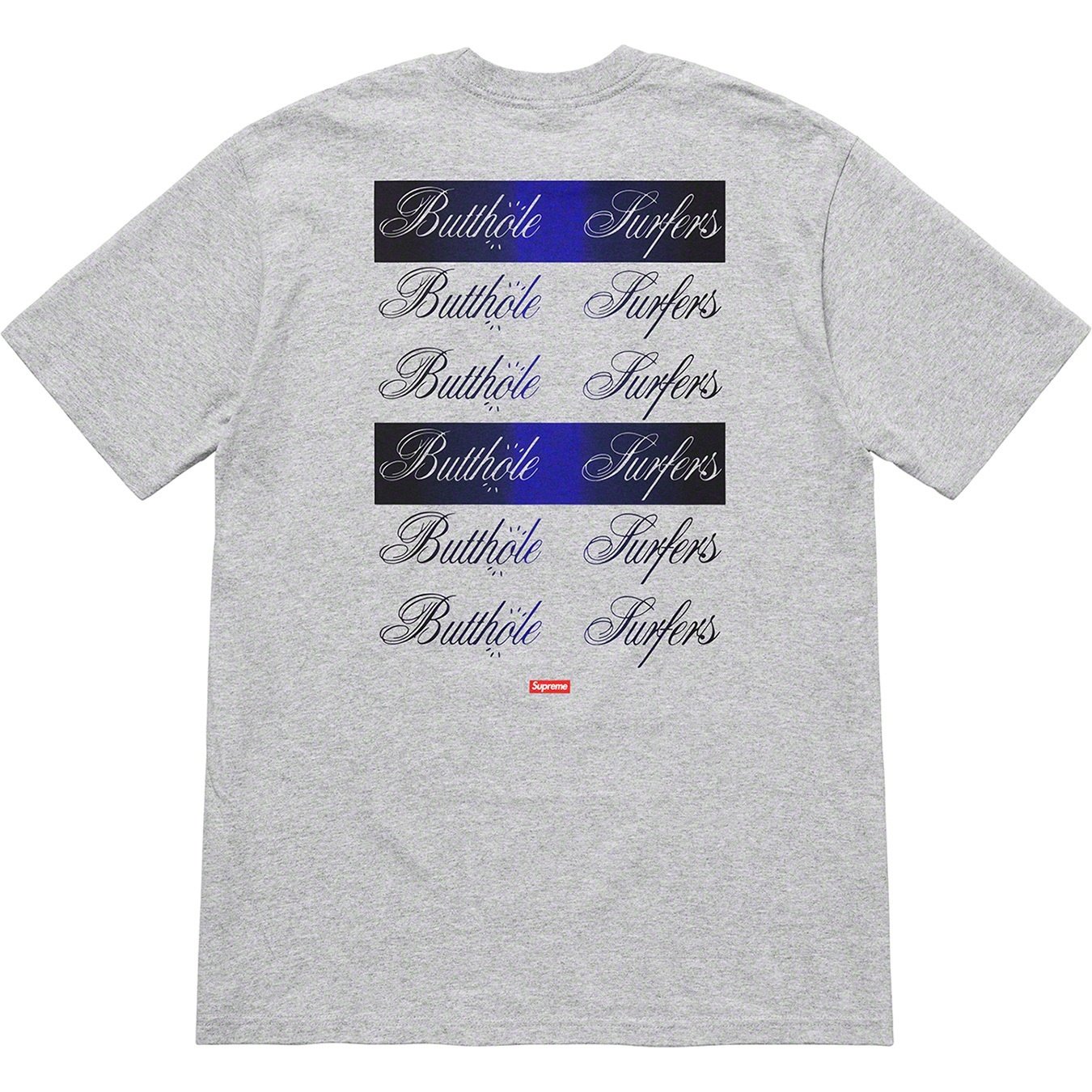 Supreme Supreme Butthole Surfers Tee (SS21) - Heather Grey - $44