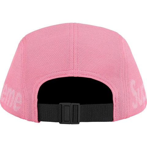 Supreme Jacquard Pique Camp Cap - Pink