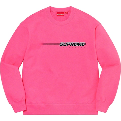 Supreme Precision Crewneck - Magenta