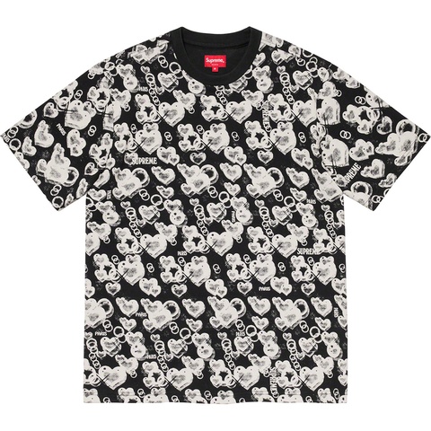 Supreme Hearts S/S Top - Black