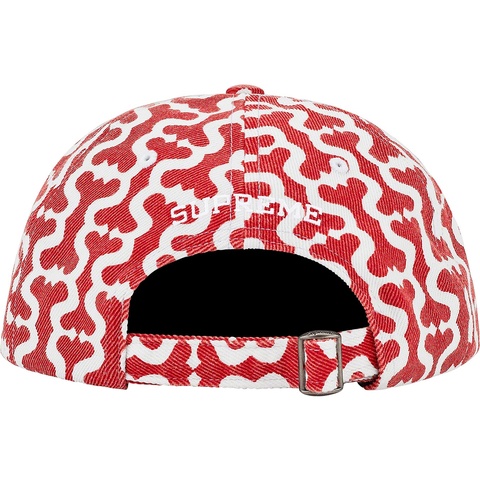 Supreme Monogram S Logo 6-Panel - Red