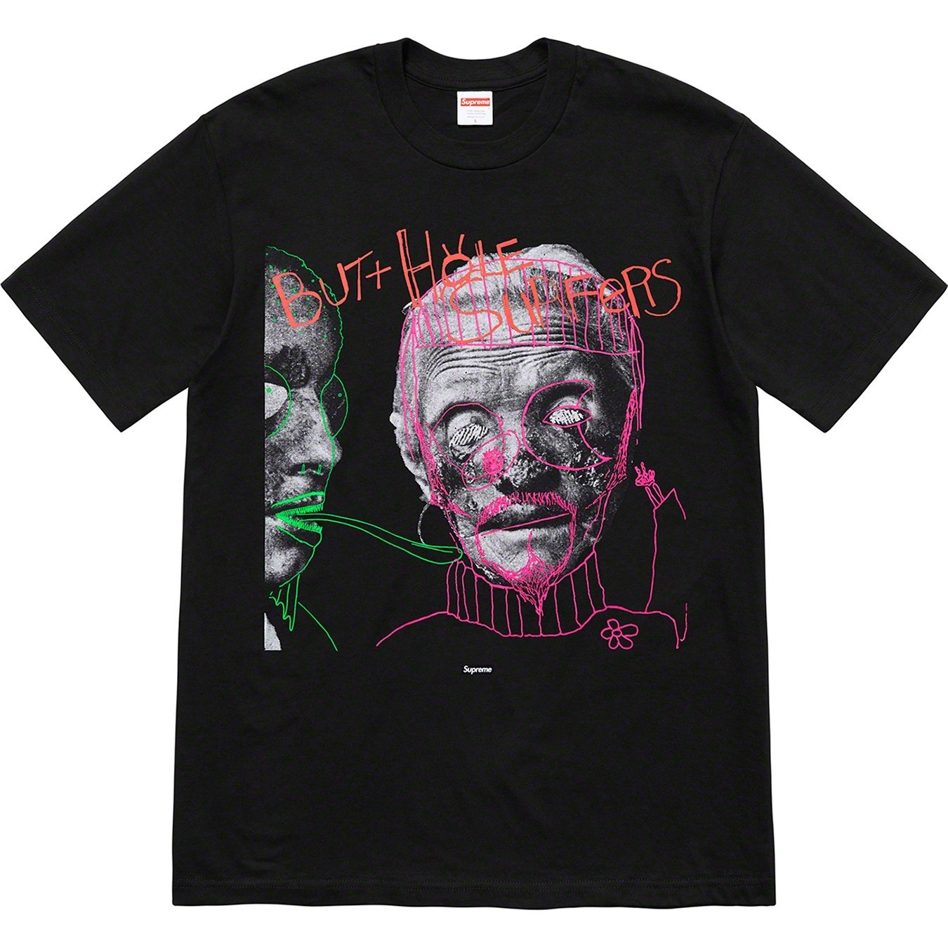 Supreme Supreme Butthole Surfers Psychic Tee (SS21) - Black - $44