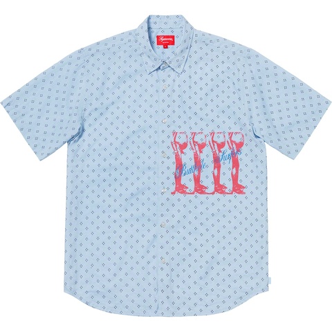 Supreme Supreme/Butthole Surfers S/S Shirt - Light Blue