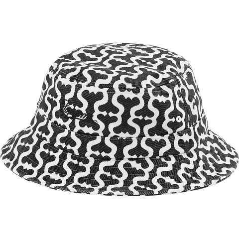 Supreme Twill Crusher - Black Monogram
