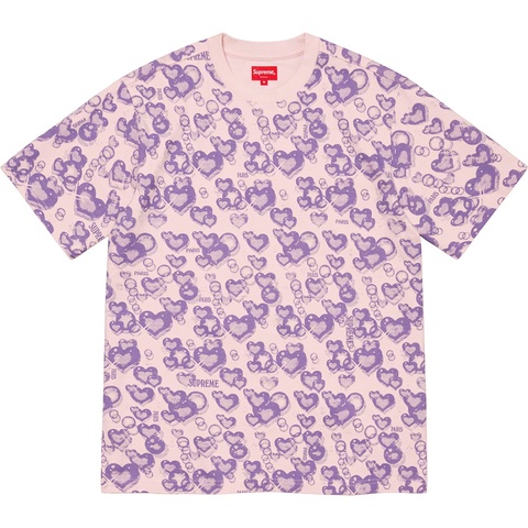 Supreme Hearts S/S Top - Light Pink