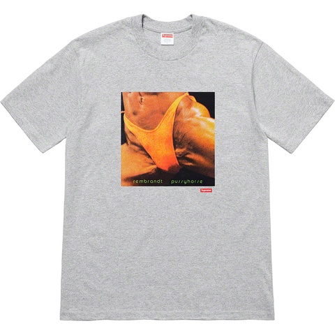 Supreme Supreme/Butthole SurfersRembrandt Pussyhorse Tee - Heather Grey