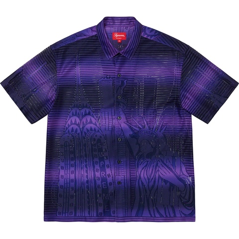 Supreme Liberty Lace S/S Shirt - Purple